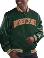 Men’s Miami Hurricanes Green Jacket