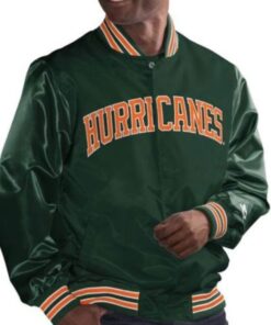 Men’s Miami Hurricanes Green Jacket