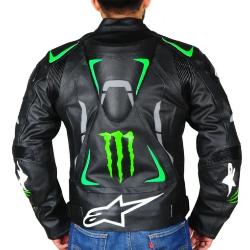 Monster Motorcycle Black Jacket