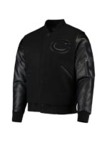 NFL Chicago Bears Black Varsity Jacket
