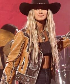 PCA 2024 Lainey Wilson Western Leather Jacket
