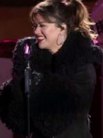 Rockefeller Center Kelly Clarkson Coat