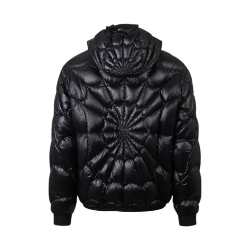 Spiderman X Moncler Down Black Jacket