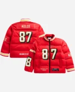 Travis Kelce Chiefs Off Season Puffer Jacket Sale