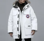 White Canada Goose Jacket