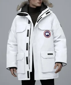 White Canada Goose Jacket