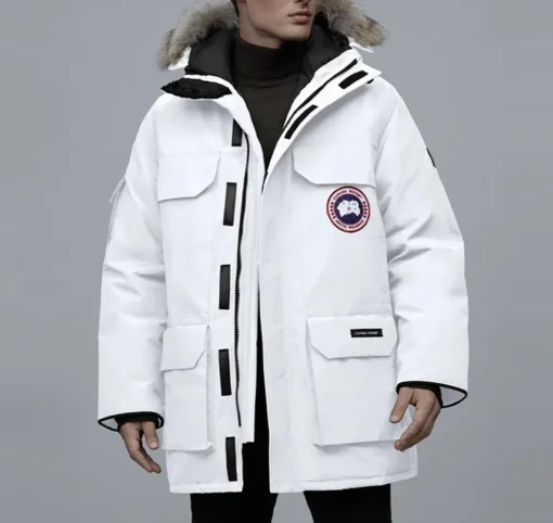 White Canada Goose Jacket