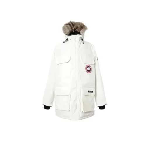 White Canada Goose White Jacket
