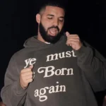 Ye Must Be Born Again Grey Hoodie