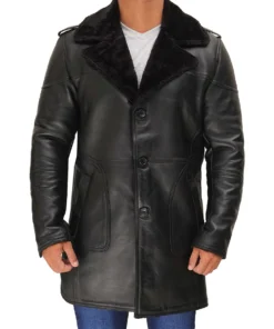 Leather Blazer Men