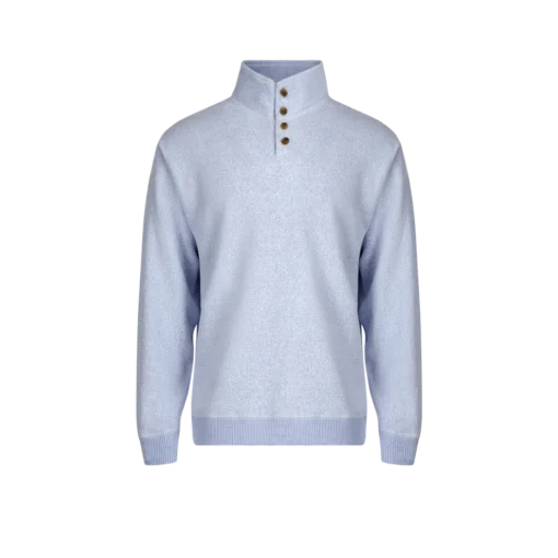 Mock Shirt Blue Jumper