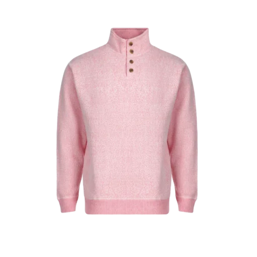Mock Shirt Pink Jumper