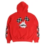 Red Chrome Hearts Hoodie
