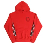 Red Chrome Hearts Hoodie Sale