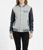 Marty-Supreme-Gray-and-Navy-Blue-Letterman-Leather-Sleeve-Varsity-Jacket