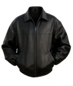 Timothee-Chalamet-Premiere-Marty-Supreme-Black-Leather-Jacket