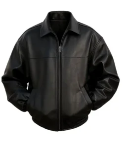 Timothee-Chalamet-Premiere-Marty-Supreme-Black-Leather-Jacket