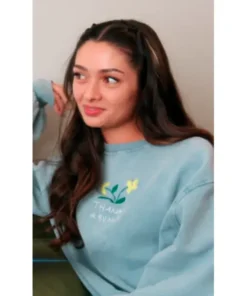 Angelica-Jensen-Blue-Thanks-a-Bunch-Flower-Sweater